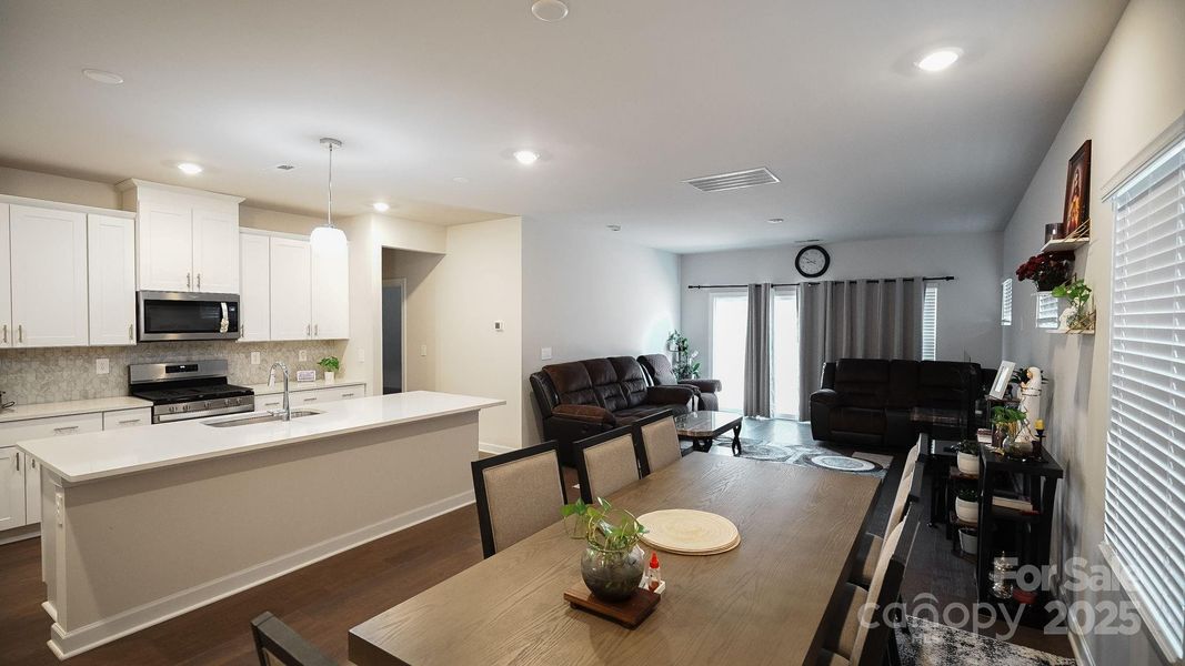 Furnished interior view inside a new home in , York (Image 5).