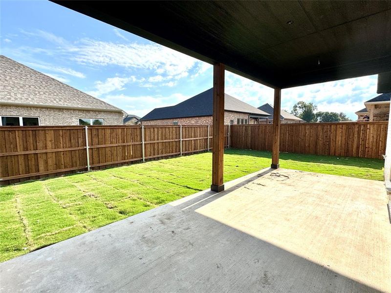 Exterior details and patio area of a home in , Mabank (Image 6). Exterior details and patio area of a home in , Mabank (Image 6).