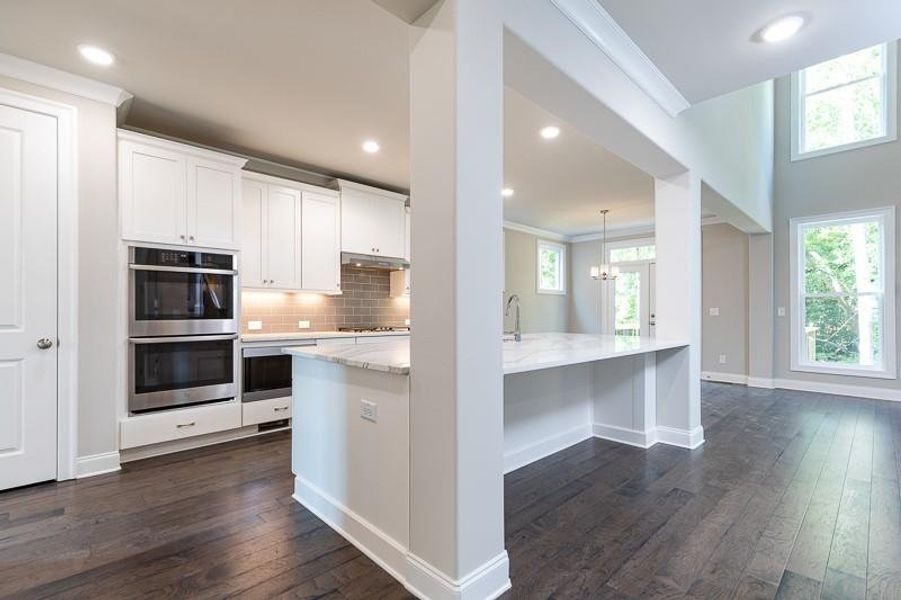 Furnished interior view inside a new home in Waterhaven, Cumming (Image 9).