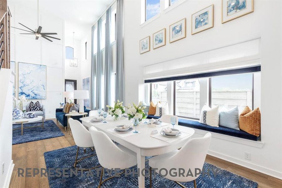 Furnished interior view inside a new home in Wellington, Haslet (Image 23).