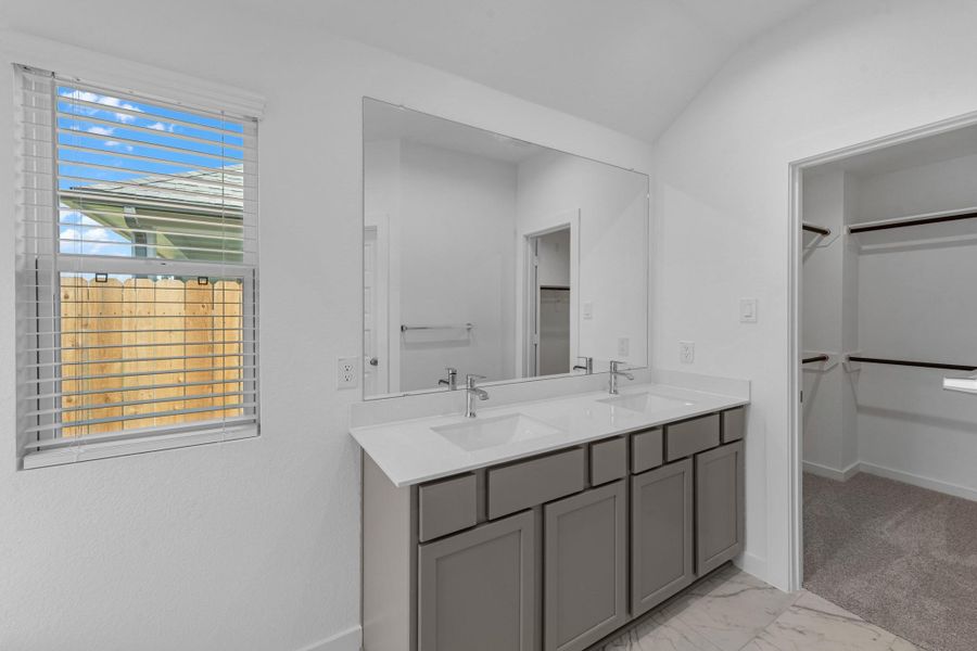 Furnished interior view inside a new home in Cypresswood Landing, Humble (Image 9).