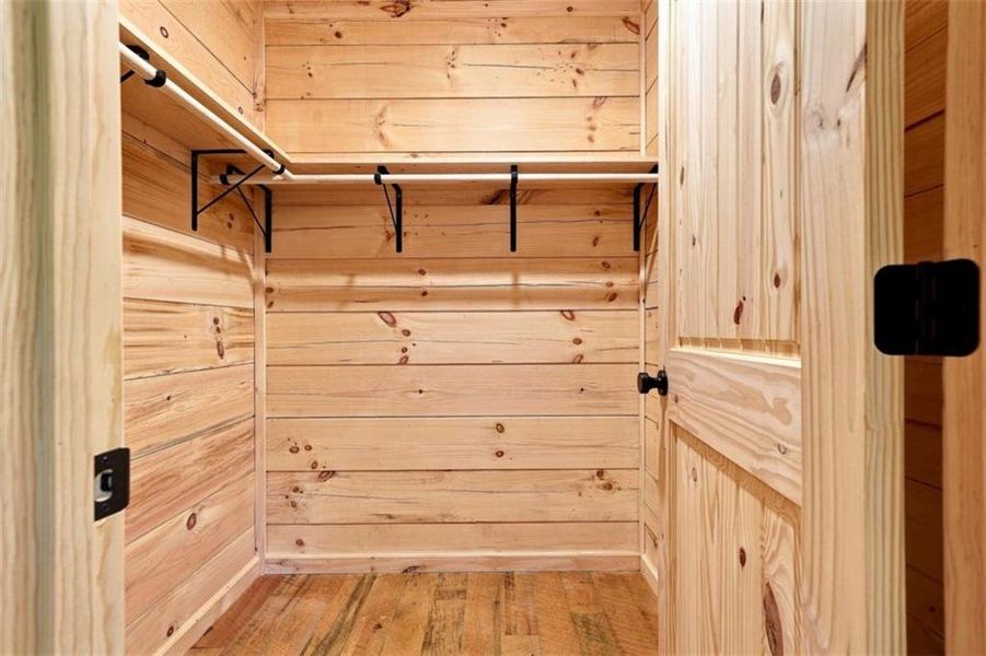 Close-up of interior finishes inside a home in , Cherry Log (Image 9).
