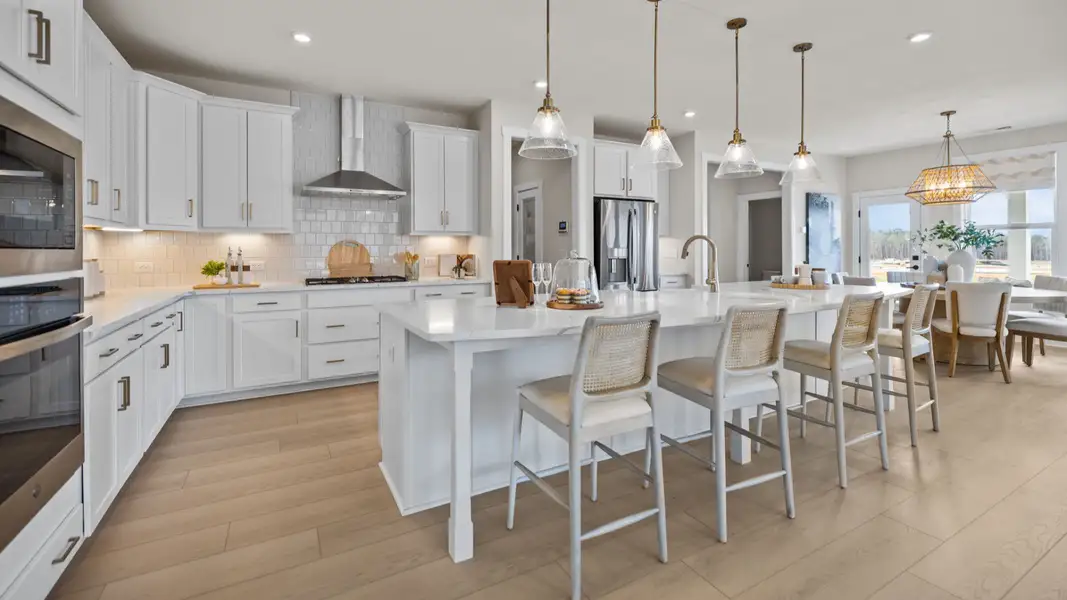 The Stonefield Plan by DRB Homes in McBride Indian Trail, NC - Kitchen