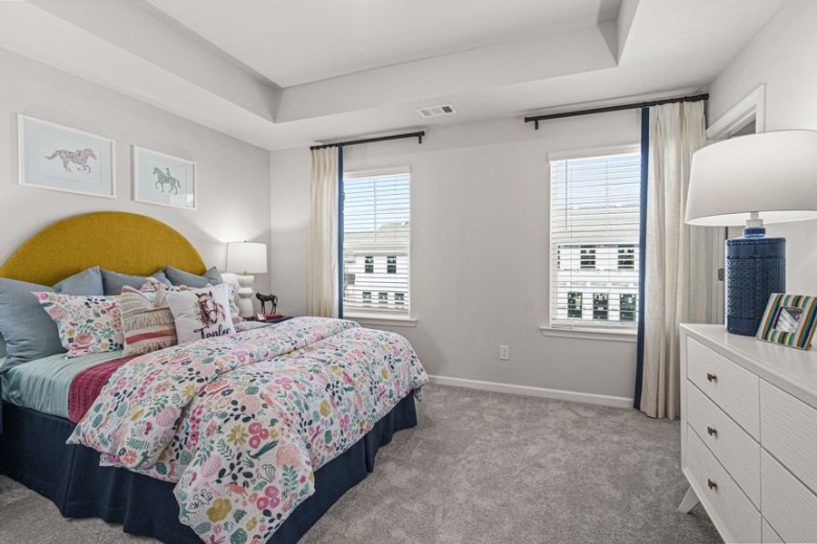 Furnished interior view inside a new home in Rosewood Farm, Lawrenceville (Image 36).