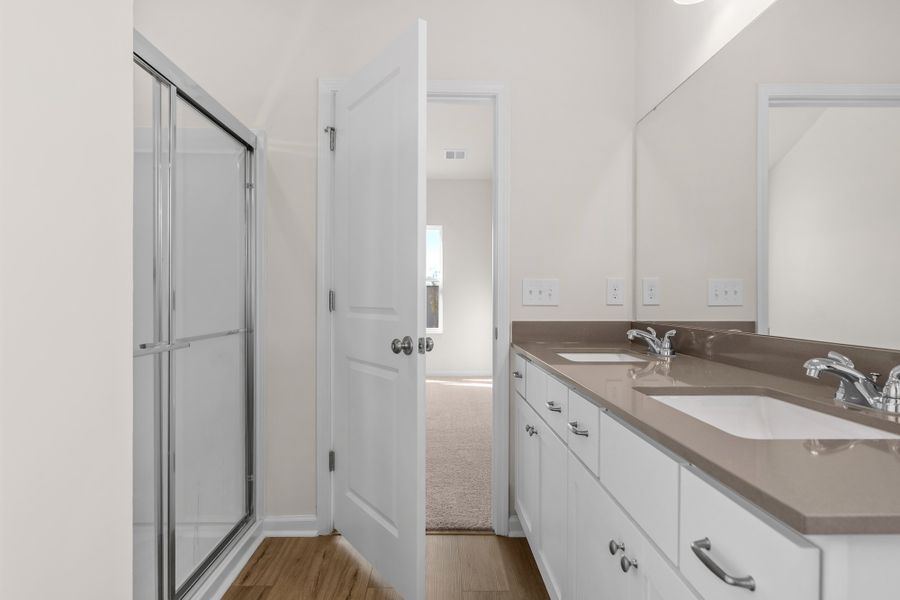 Furnished interior view inside a new home in Tucker Ridge, Pendleton (Image 13). Furnished interior view inside a new home in Tucker Ridge, Pendleton (Image 13).