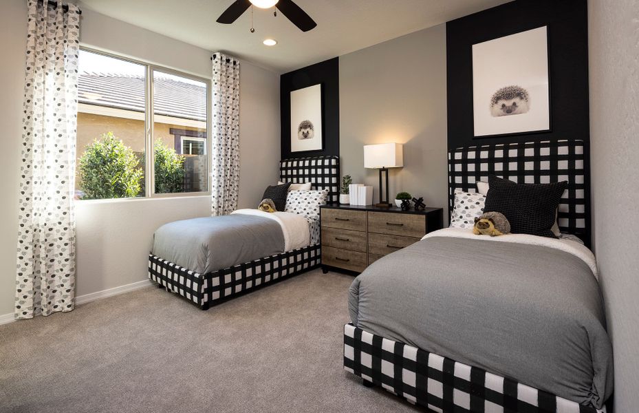 Representative furnished interior of a home built from the Stella by Pulte Homes in El Rancho Santa Rosa, Maricopa (Image 6). Representative furnished interior of a home built from the Stella by Pulte Homes in El Rancho Santa Rosa, Maricopa (Image 6).