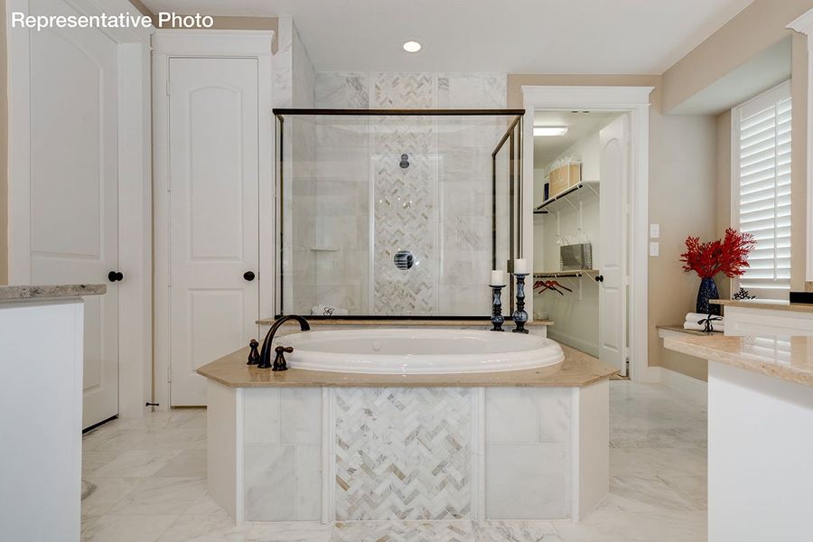 Representative furnished interior of a home built from the Downton Abbey by Grand Homes in Grand Oaks, Celina (Image 22).