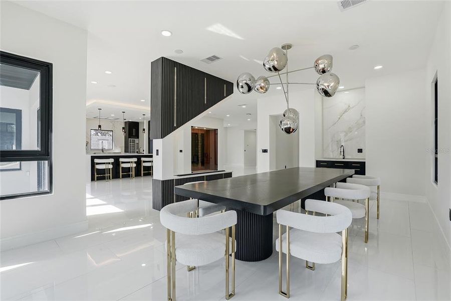 Furnished interior view inside a new home in , Tampa (Image 16).