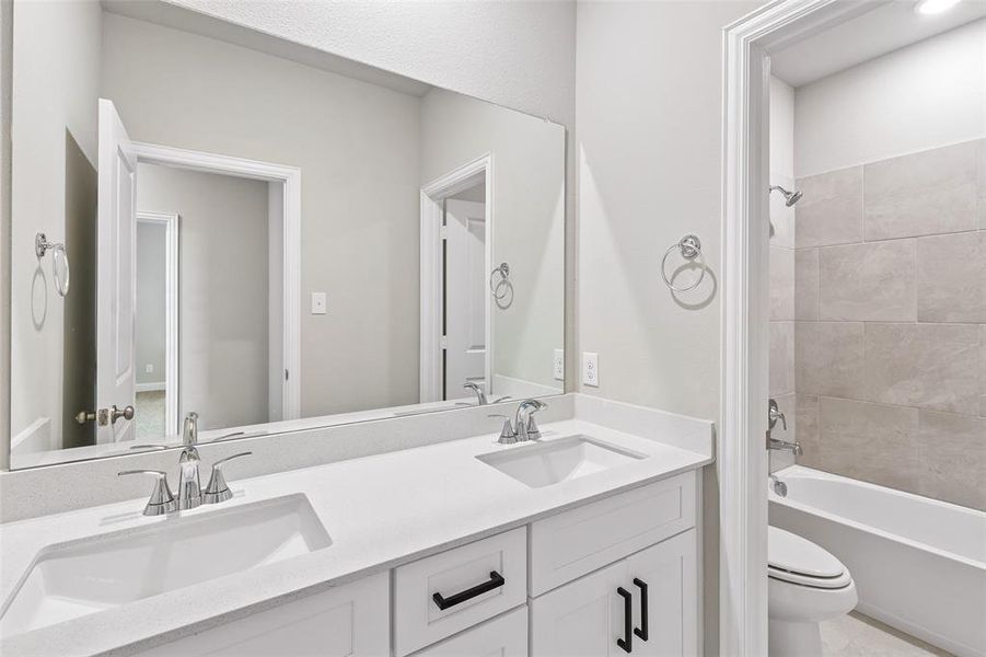 Furnished interior view inside a new home in Venetian, Weston (Image 7).