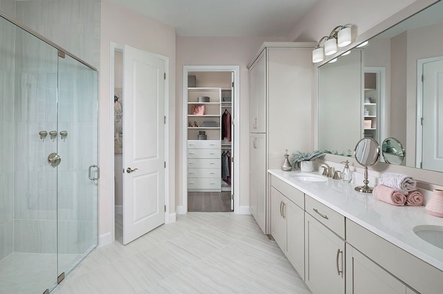 Representative furnished interior of a home built from the Persimmon by Minto Communities in Westlake, Loxahatchee (Image 10).