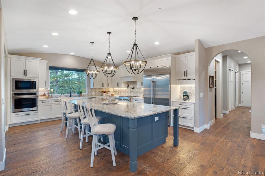 Furnished interior view inside a new home in , Pine (Image 29).
