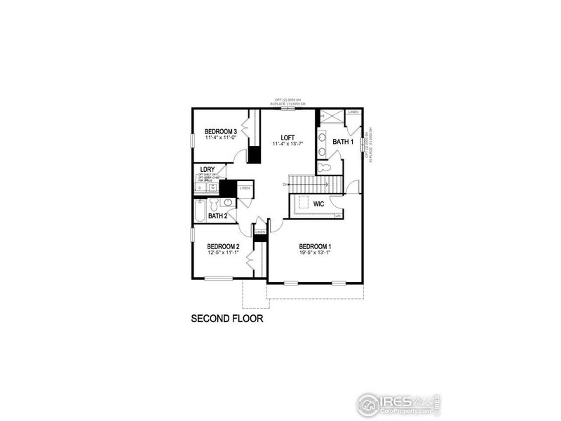 2D floor plan layout of this home in Settlers Crossing, Commerce City, CO (Image 2). 2D floor plan layout of this home in Settlers Crossing, Commerce City, CO (Image 2).