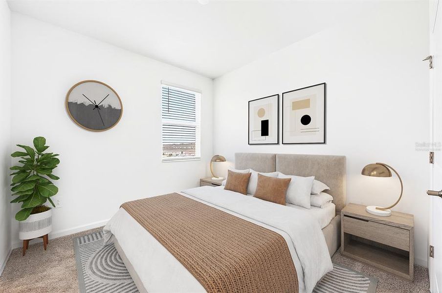 Furnished interior view inside a new home in Tohoqua, Kissimmee (Image 15).