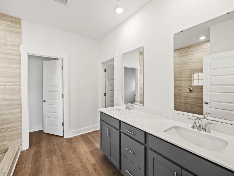 Furnished interior view inside a new home in The Coves at Lakes of Cane Bay II, Summerville (Image 8).
