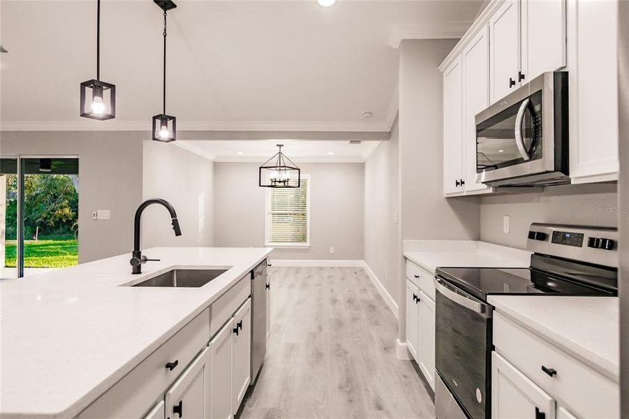 Furnished interior view inside a new home in , Cape Coral (Image 8).