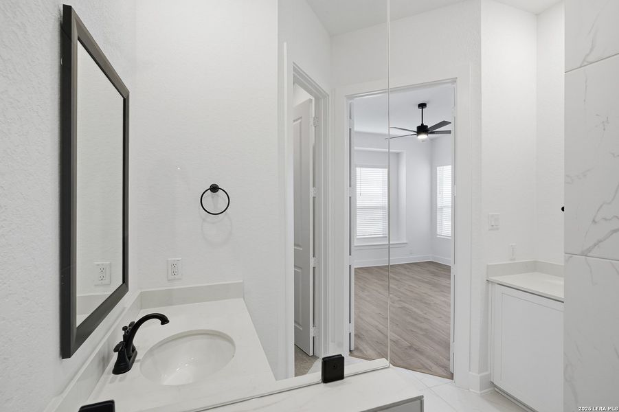 Furnished interior view inside a new home in Prominence, San Antonio (Image 13).