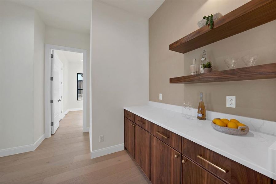 Furnished interior view inside a new home in Azalea Hollow, Midlothian (Image 26).