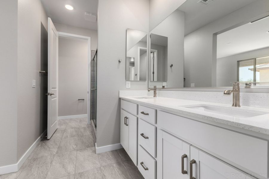 Furnished interior view inside a new home in Mira Vista at Victory, Buckeye (Image 6).