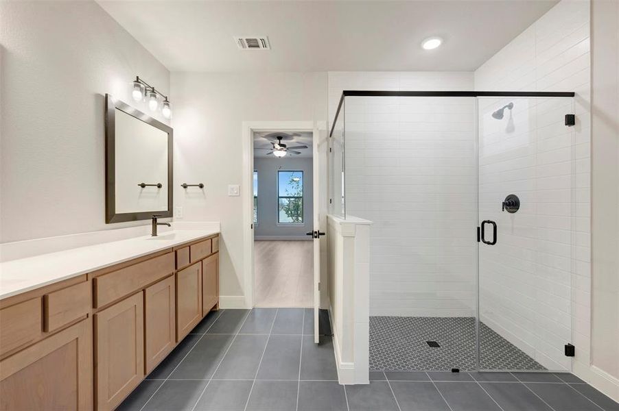 Furnished interior view inside a new home in Karis - Village Series, Crowley (Image 9).