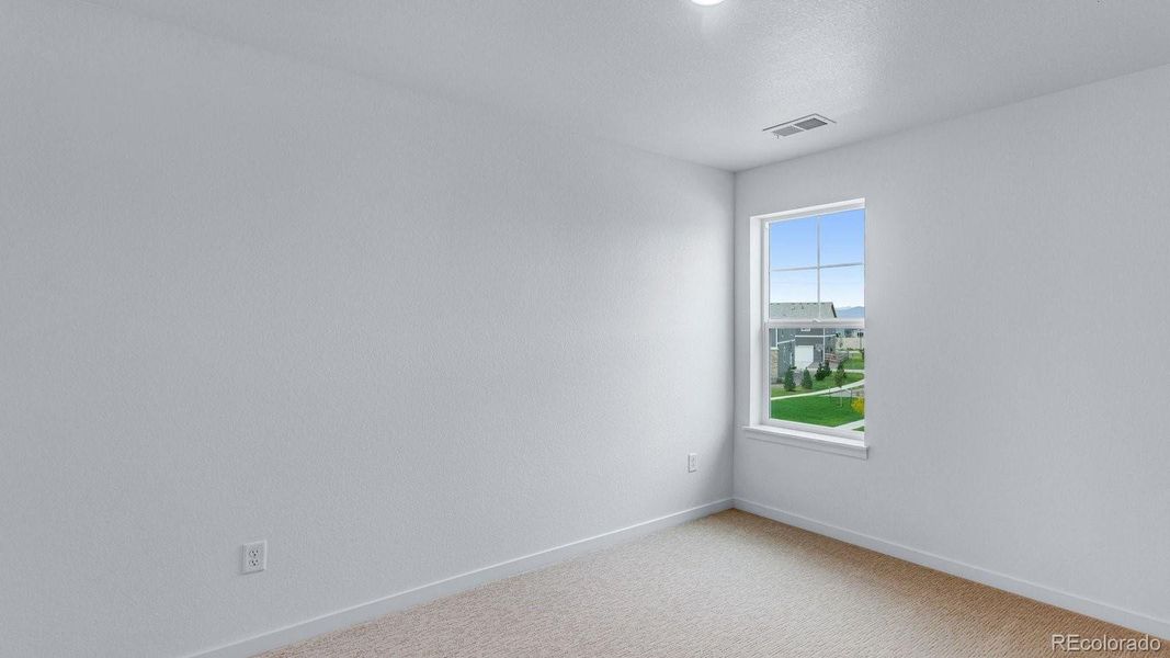 Spacious, unfurnished interior of a new home in Hansen Farm, Fort Collins (Image 24). Spacious, unfurnished interior of a new home in Hansen Farm, Fort Collins (Image 24).