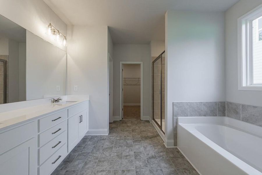 Furnished interior view inside a new home in , Buford (Image 18).