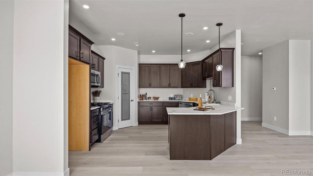 Furnished interior view inside a new home in , Grand Junction (Image 11). Furnished interior view inside a new home in , Grand Junction (Image 11).