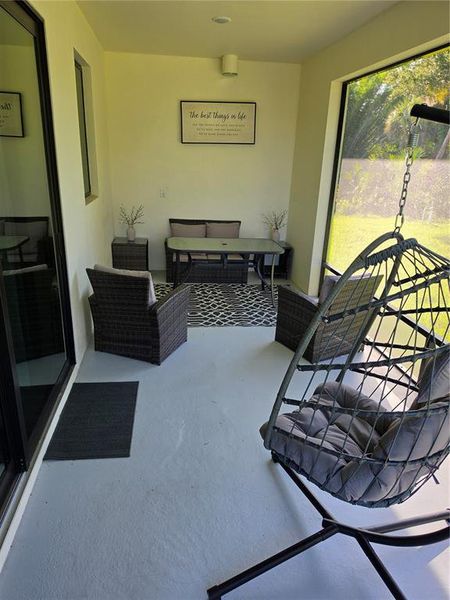 Exterior details and patio area of a home in , North Port (Image 27). Exterior details and patio area of a home in , North Port (Image 27).