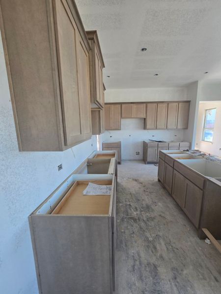 In-progress construction of a new home in Morningstar, Aledo, TX (Image 6).