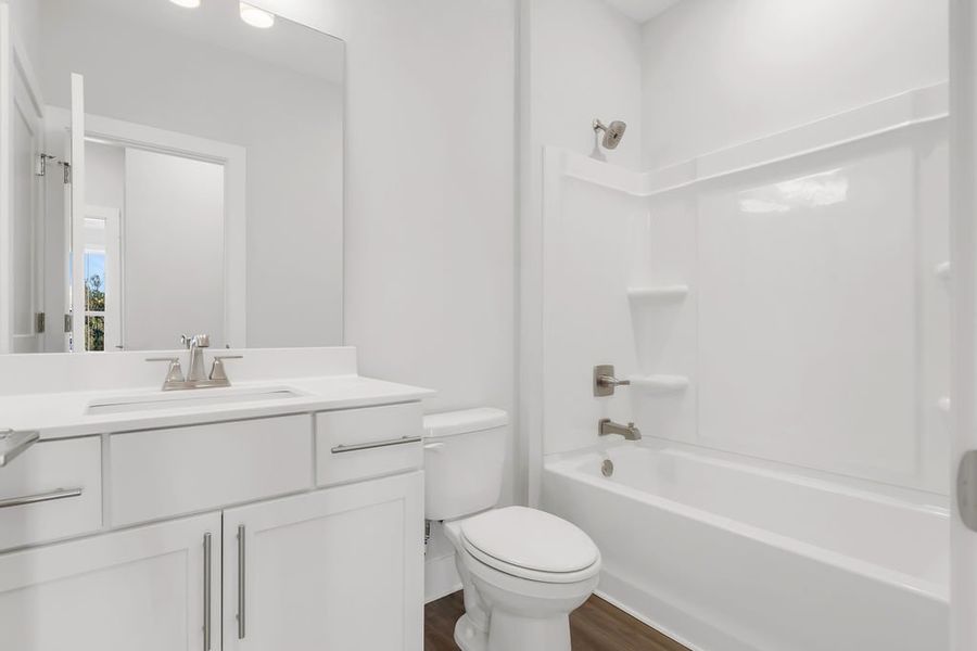 Furnished interior view inside a new home in Echo Park, Suwanee (Image 11).
