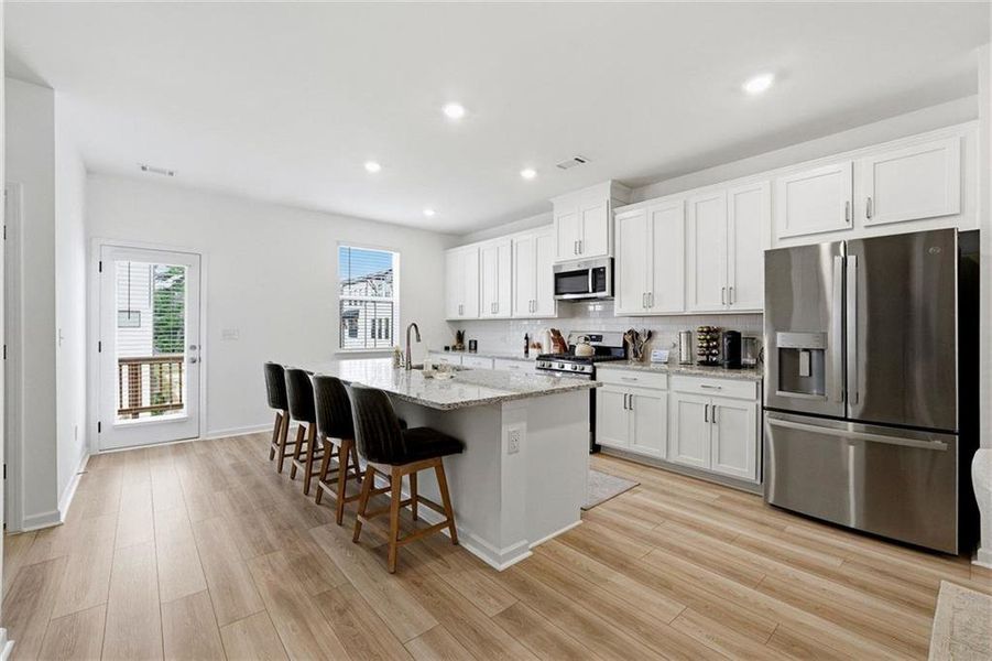 Furnished interior view inside a new home in Henson Square, Lawrenceville (Image 6).
