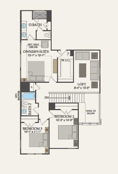 Pulte Homes, Nelson floor plan