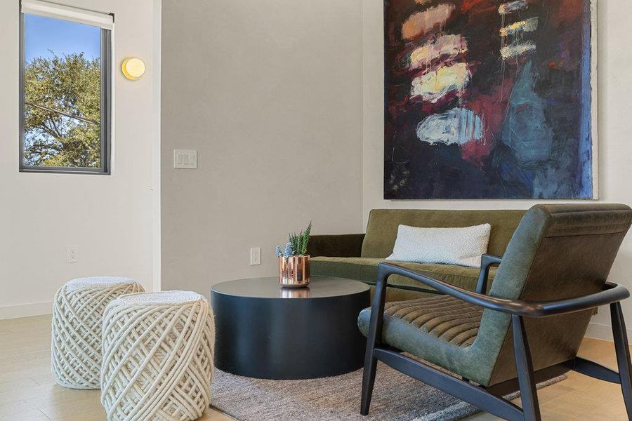 Furnished interior view inside a new home in , Austin (Image 7).