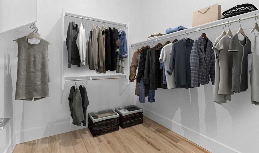 Primary Suite Closet Primary Suite Closet