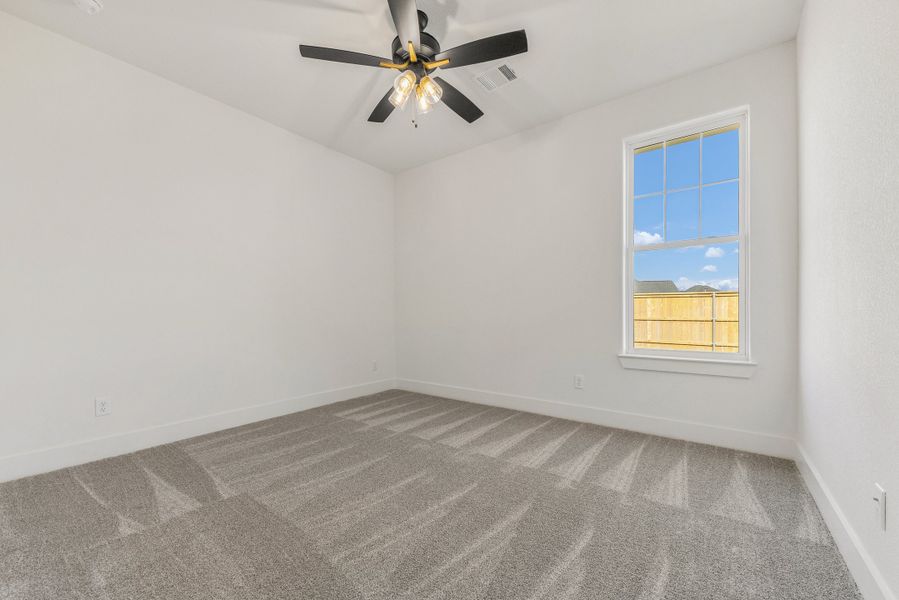 Representative unfurnished interior of a home built from the The Grayson by Reece Homes in Harvest Meadows, Bryan (Image 20). Representative unfurnished interior of a home built from the The Grayson by Reece Homes in Harvest Meadows, Bryan (Image 20).