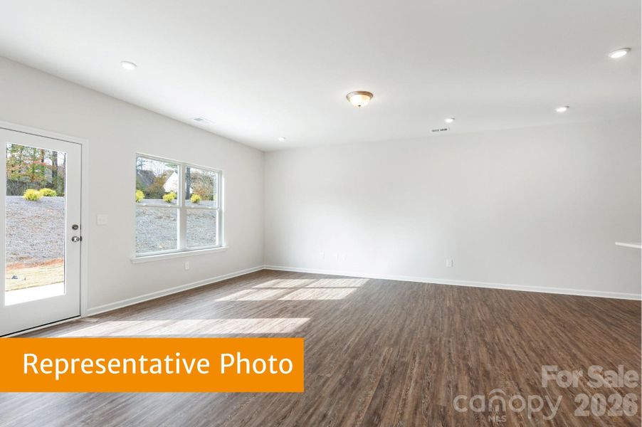 Spacious, unfurnished interior of a new home in Country Club Village, Salisbury (Image 4).