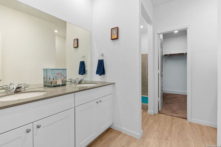 Furnished interior view inside a new home in Hidden Trails, Bulverde (Image 24).