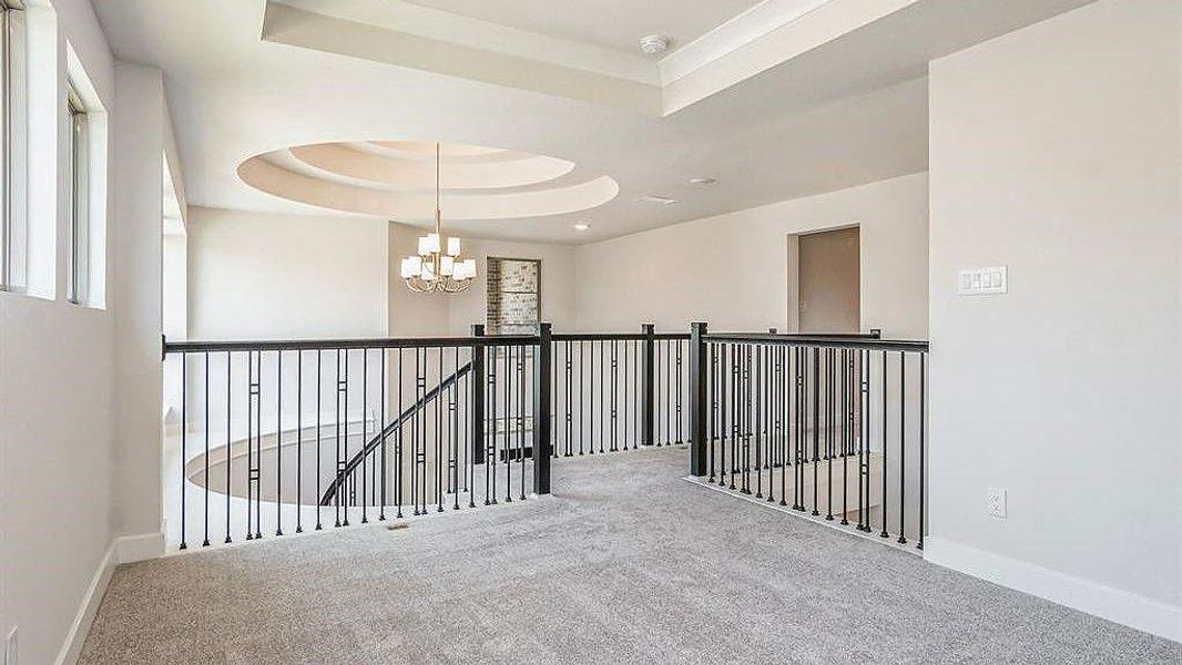 Spacious, unfurnished interior of a new home in Sunterra, Katy (Image 20).