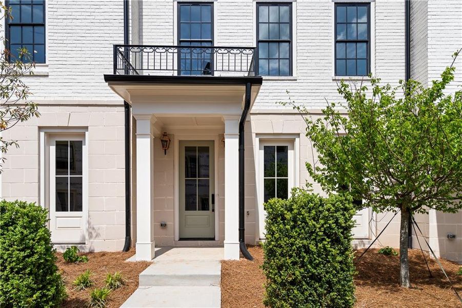 Exterior details and patio area of a home in , Alpharetta (Image 28). Exterior details and patio area of a home in , Alpharetta (Image 28).