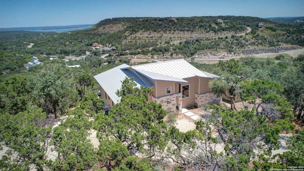 Front exterior of a new home in , New Braunfels, TX, highlighting curb appeal (Image 24). Front exterior of a new home in , New Braunfels, TX, highlighting curb appeal (Image 24).