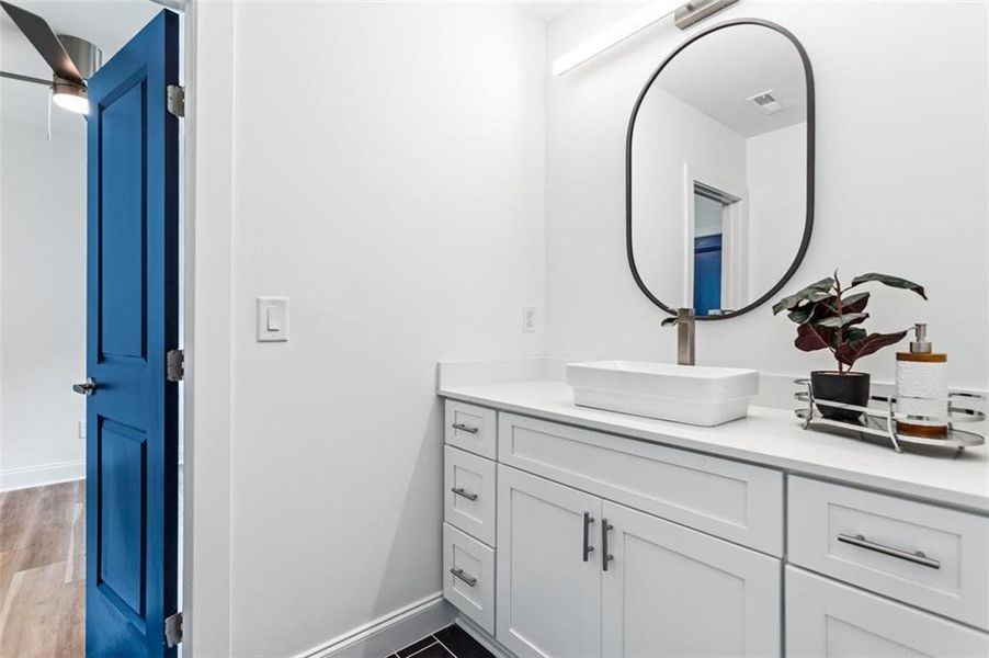 Furnished interior view inside a new home in , Atlanta (Image 37).