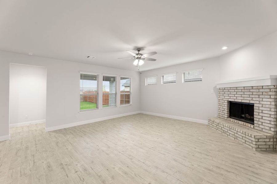 Representative exterior photo of a completed home built from the Brighton by Impression Homes in Mercer Meadows, Royse City, TX (Image 10). Representative exterior photo of a completed home built from the Brighton by Impression Homes in Mercer Meadows, Royse City, TX (Image 10).