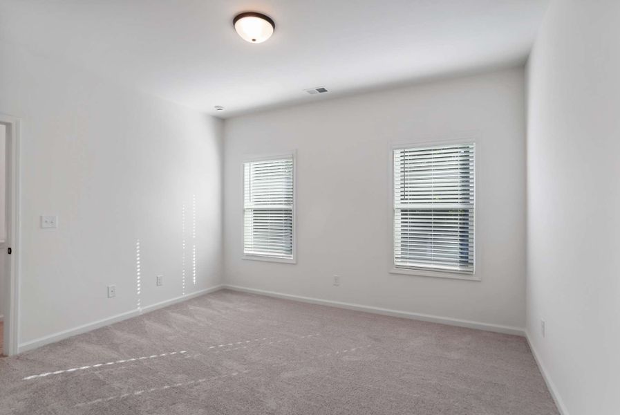 Representative unfurnished interior of a home built from the Khloe by KM Homes in The Cottages at Jackson Heights, Cleveland (Image 27).