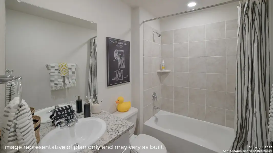 Furnished interior view inside a new home in , San Antonio (Image 17).