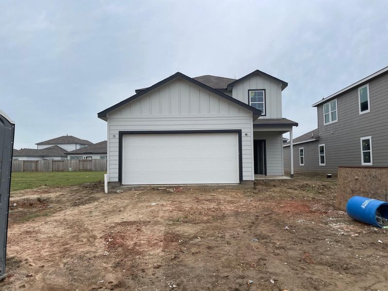In-progress construction of a new home in Barrett Crossing, Crosby, TX (Image 20).