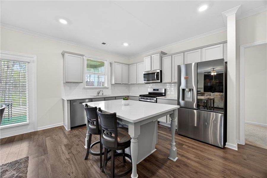 Furnished interior view inside a new home in Independence, Loganville (Image 7).