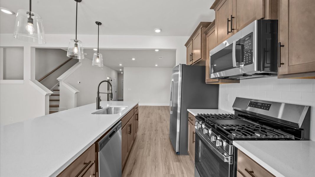 Furnished interior view inside a new home in Tyger Ridge, Moore (Image 11).