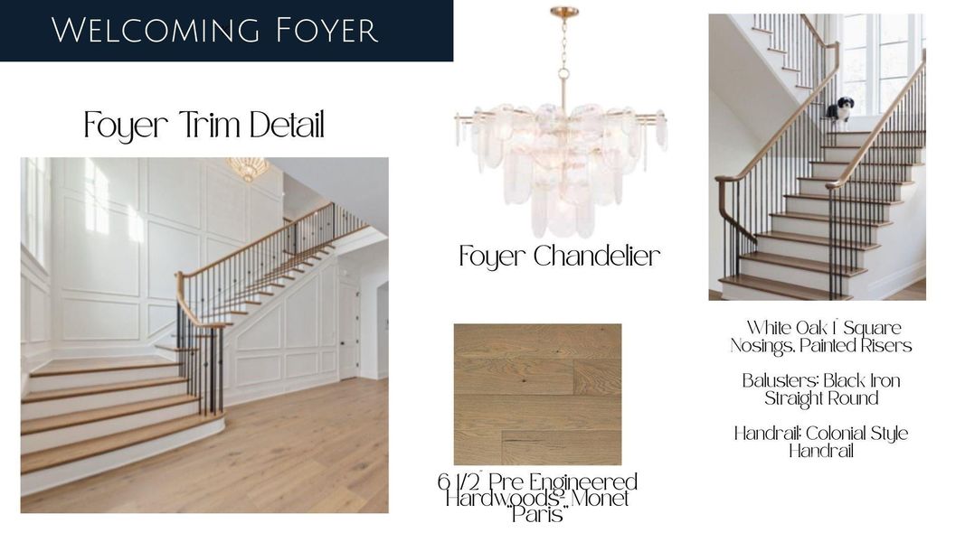 Welcoming 2 Story Foyer*Provided for Visual representation Only