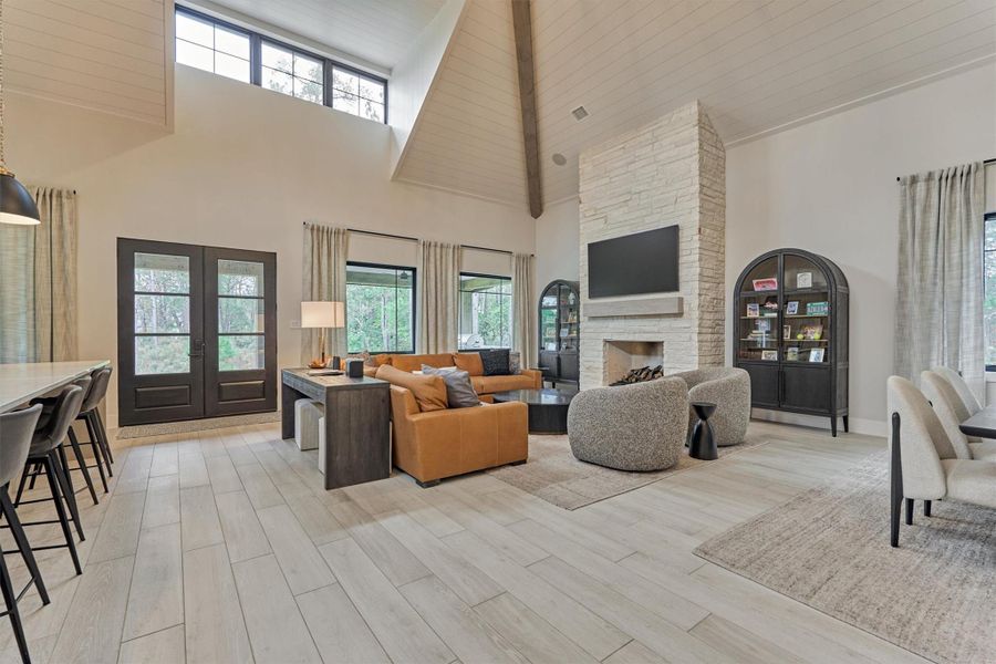 Furnished interior view inside a new home in , Montgomery (Image 18).