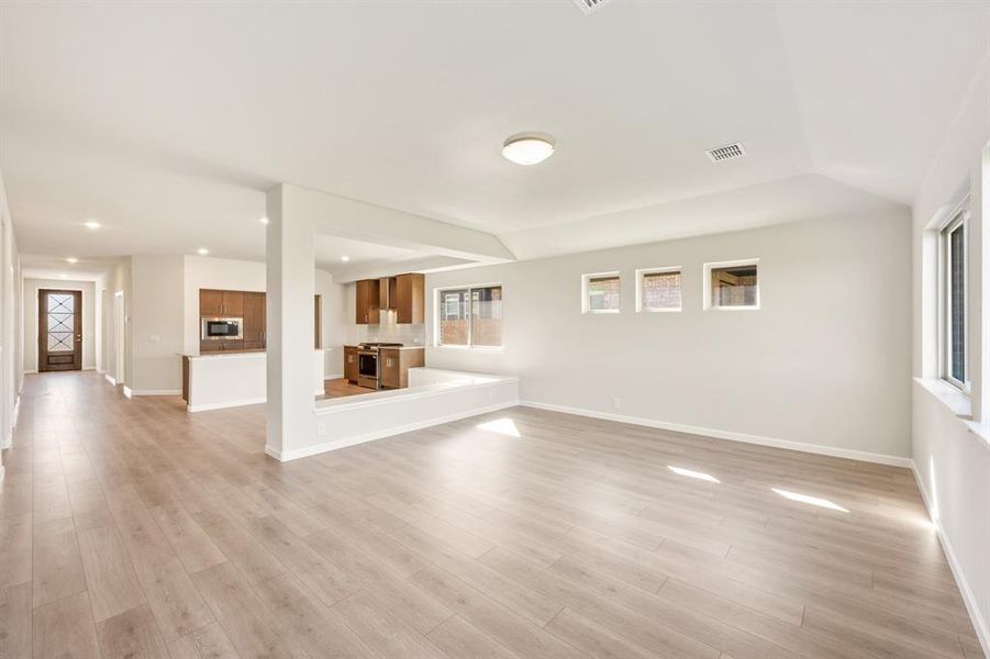 Spacious, unfurnished interior of a new home in Godley Ranch Elements, Godley (Image 16). Spacious, unfurnished interior of a new home in Godley Ranch Elements, Godley (Image 16).