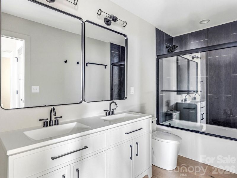 Furnished interior view inside a new home in , Swannanoa (Image 11).